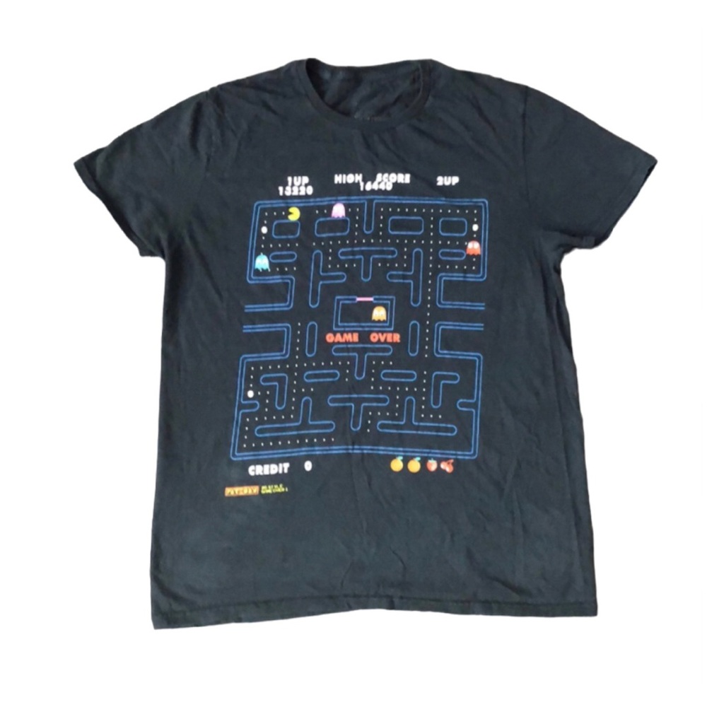 Pac-Man T-Shirt Mens Large